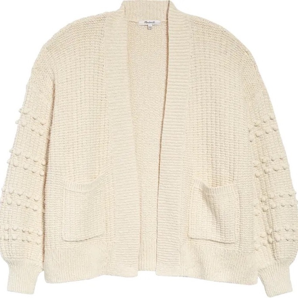 Madewell Bobble Cardigan Sweater size L